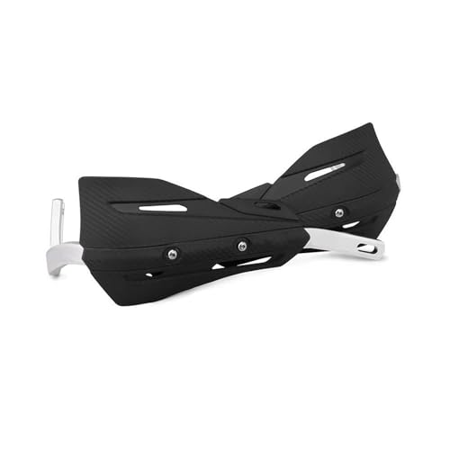 Motorrad Hand Lenker Griff Bar Guards Handschutz Für Yamaha Für YZ Für YZF Für WR Für WRF Für TTR 125 250 400 450 426 YZ250F WR450F HETEVSCCK(Black)