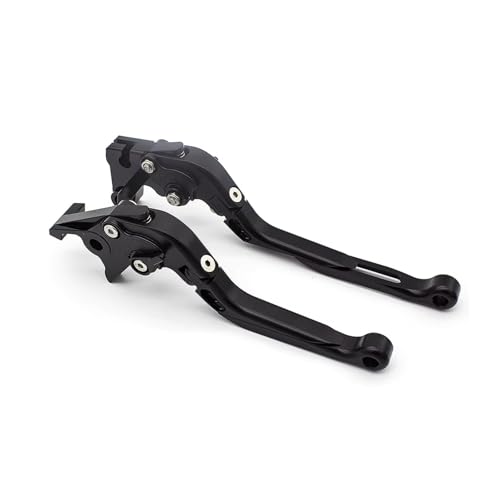 Kupplungshebel Motorrad Motorrad Bremse Kupplung Hebel Griff Für Suzuki GSX-S1000/F/ABS gsx s1000 gsxs1000 gsx-s1000 2015-2020 Kupplungsbremsgriffhebel(Fold Extend Black)
