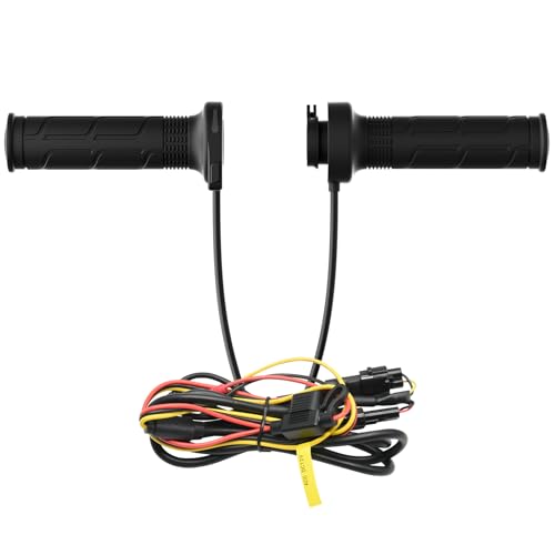 YIZITU 1. 6-Temp Memory Beheizte Motorradgriffe Design Schnelle Erwärmung Der Batteriegriffheizung Batteriesparende Beheizte Motorradgriffe