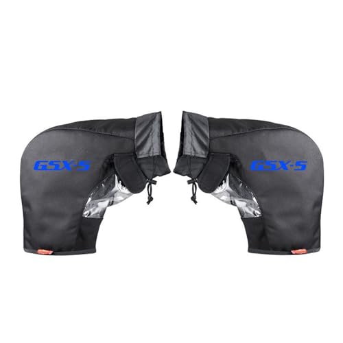 WUYUEY Warme Motorrad Lenkerhandschuhe Für Suzuki GSX-S750 GSX-S1000 GSXS750 GSXS1000 Motorrad-Lenkergriffwärmer Für Den Winter(E)