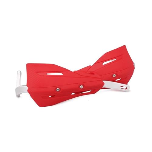 Motorrad Hand Lenker Griff Bar Guards Handschutz Für Yamaha Für YZ Für YZF Für WR Für WRF Für TTR 125 250 400 450 426 YZ250F WR450F HETEVSCCK(Red)