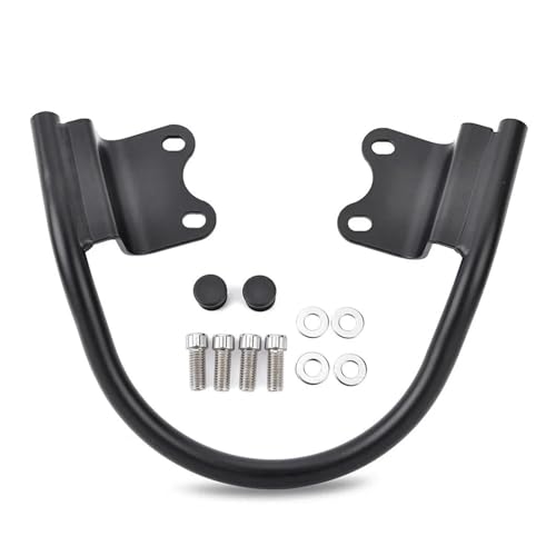Sozius-Haltegriffe Sitzarmlehne Gepäckträger Für Triumph Für Street Speed Für Twin Für Scrambler 900 Und 1200 2019–2023(Schwarz)