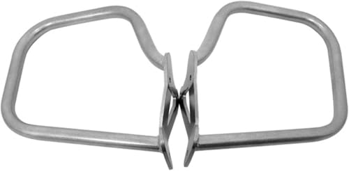 Eixovhira Motorrad-Sturzbügel Autobahn Bars Für BMW K1600GT K1600GTL K1600 GT GTL 2011-2025 Crash Bar Für Motor Schutz(Rear silver)