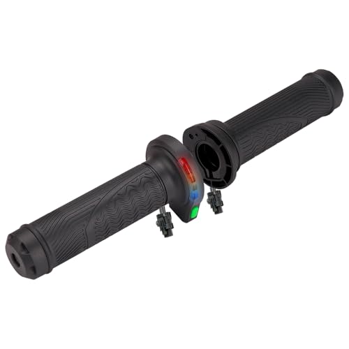 MotHeart Motorrad-Heizgriffe 45W Hochleistung Wasserdichtes Lenker-Heizkit, Universell für 22mm Lenker, Längenverstellbar 115–130mm Zubehör (Schwarz)