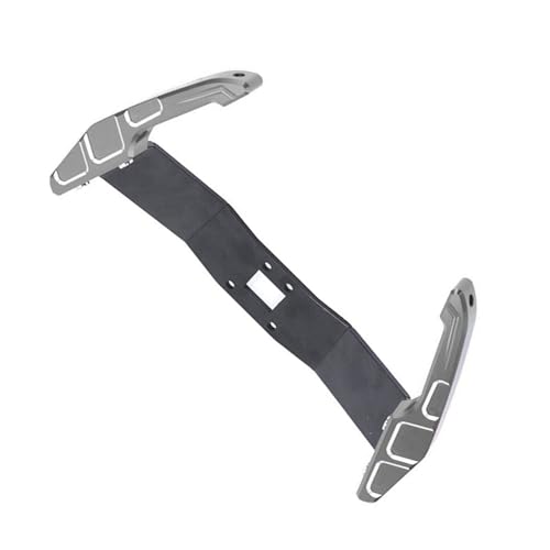 Hinterer Griff Motorrad Schwanz Armlehne Motocross Hinten Flügel Handlauf Für Kawasaki Für NINJA400 Für Ninja 400 Z400 2018 2019 2020 2021(Grey)