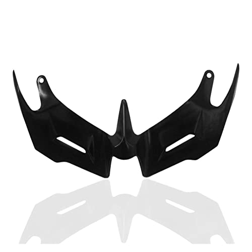 MOROKI Motorrad Frontverkleidung Winglets Cover Protection Guard Für Ya-ma-ha YZF-R3/R25 YZF R3/R25 2014-2018 Motorrad Verkleidungs Winglets (Color : Schwarz)