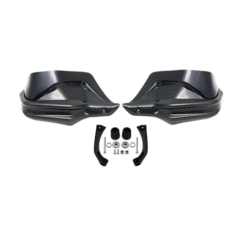 Motorrad Handschützer Für R, Für NINET R9T, Für, Für Racer, Für Urban G S, Handschutz, Windschutzscheibe Lenker-Handschutz(Carbon Black Set)