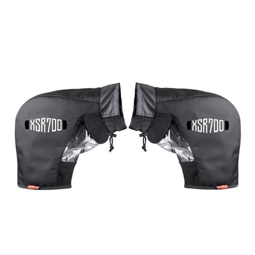 HUIWOR Lenkerhandschuhe Winter Für Yamaha XSR700 XSR 700 Motorrad Lenkerabdeckung Winter Warme Griffe(A)