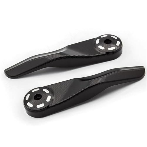 JBPIHZT Motorrad-Handschutz Mit Schieber Für Ducati Für Multistrada 1260/1200/950 Und Für Hypermotard 950 Ab Baujahr 2015(SCHWARZ)