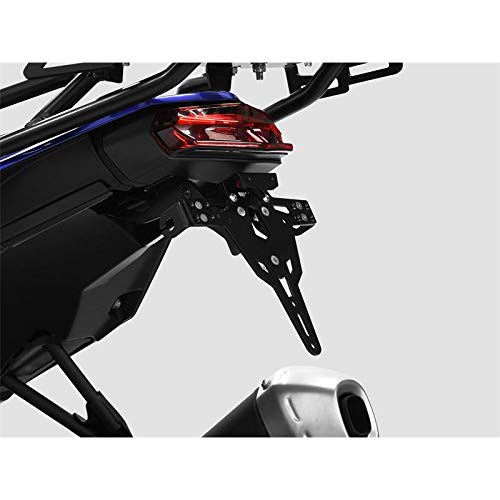 ZIEGER Pro Motorrad kurzer Kennzeichenhalter Kennzeichenträger Nummernschildhalter (Yamaha Ténéré 700 Baujahr 2019 bis 2023)