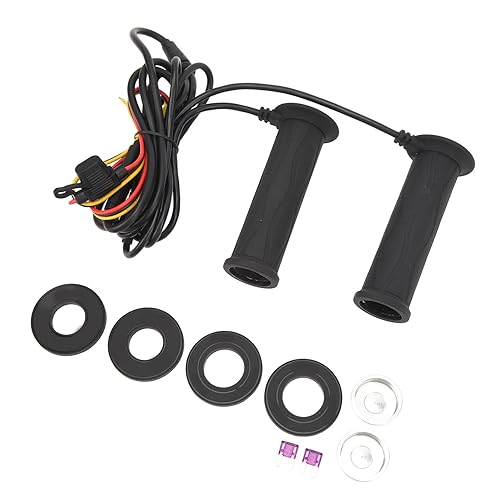 Intelligente Temperaturregelung, Beheizte Griffe, Memory-Funktion, Silikon-Lenkerabdeckungen für Motorräder mit Acc-Kabel, 12 V