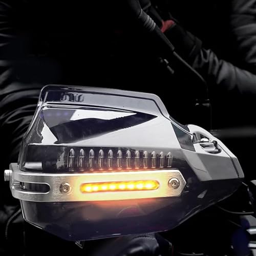 Motorradhandschützer Handschutz Lenkergriffschutz Mit Licht Für Yamaha Dt 50 Mt 03 Xj 600 YZF R125 Raider R1 2014 07 Fz25
