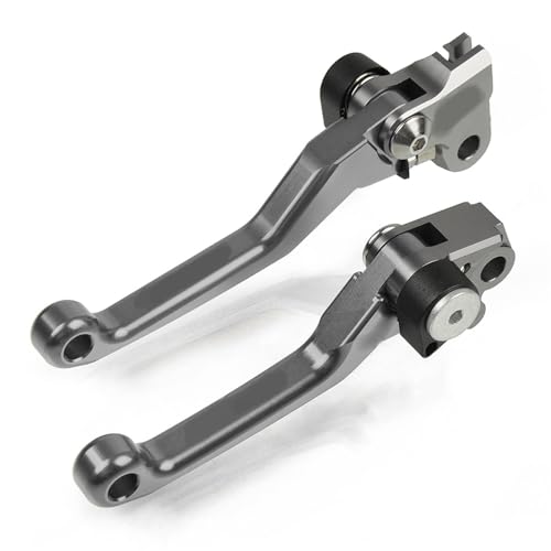 Für Yamaha WR 250F 250 F 2017 2018 2019 2020 WR250F 2021 2022 2023 2024 CNC Dirt Bike Pivot Faltbare Bremse Kupplung Hebel Lenker Griff Griffe(G)
