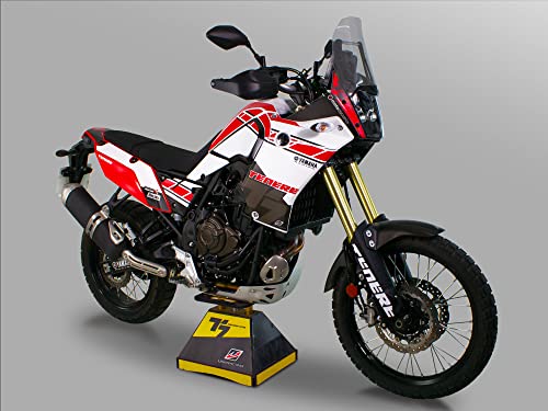 UNIRACING Dekoration Schutz Aufkleber Kit für Yamaha Tenere 700 2021 60th Anniversary. Racing Weiss