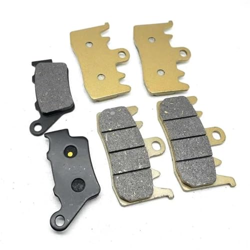 Motorrad Bremsbeläge Bremsbeläge Für Motorradscheibenbremsen Für Ducati Monster 797 Für Street (vorne/hinten) – Verschleißfeste Ersatzbremsbeläge Scheibenbremsbelag Wechsel(Vorne hinten)