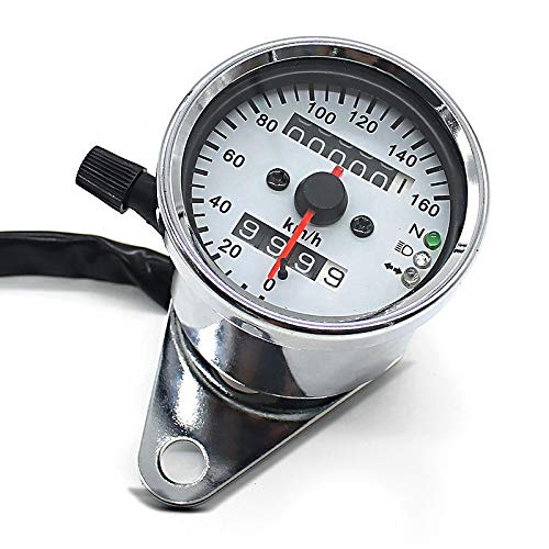 Motorrad Tachometer Kompatibel für Kawasaki W800 Cafe/Street CMS Chrom
