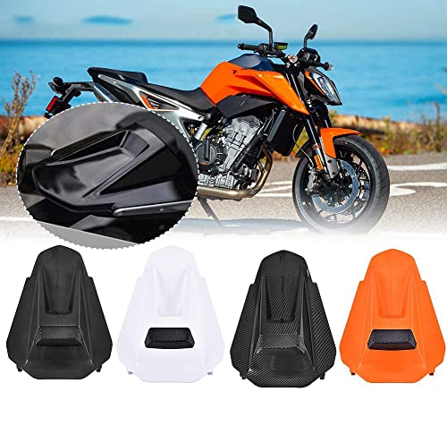 LoraBaber Motorrad für Duke790 Kunststoff Beifahrersitz Verkleidung Abdeckung Motorhaube Heckabdeckung für KTM Duke 790 Zubehör (Kohlefaseroptik)